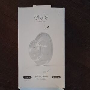 Elvi Stride Breast Shields - White